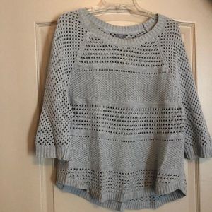 Grey knit sweater